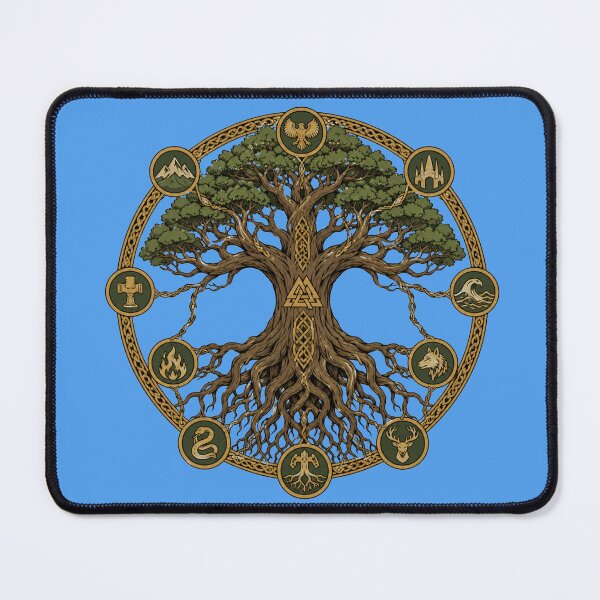 Item preview, Yggdrasil the World Tree from Norse mythology designed and sold by shorethings.