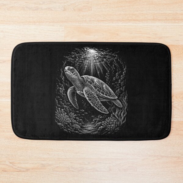 Item preview, Sea Turtle Ocean Wildlife | Underwater Sea Turtle | Sea Turtle Nautical Art  designed and sold by SOUFIANE1991.