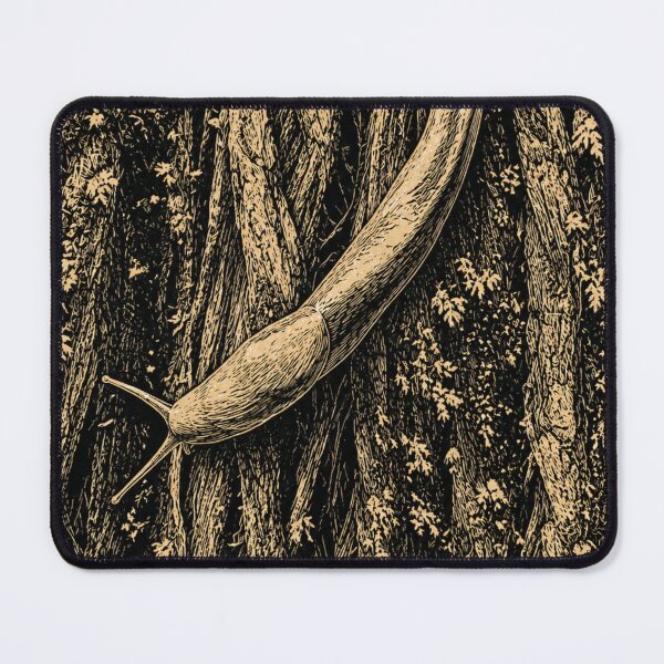 Item preview, Woodland Slug | Nature Linocut designed and sold by Linoluca.