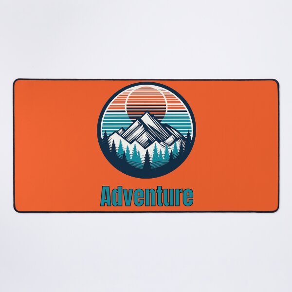 Item preview, Vintage Adventure Mountain Logo | Retro Outdoor Camping Hiking Design designed and sold by Timber-Trail.