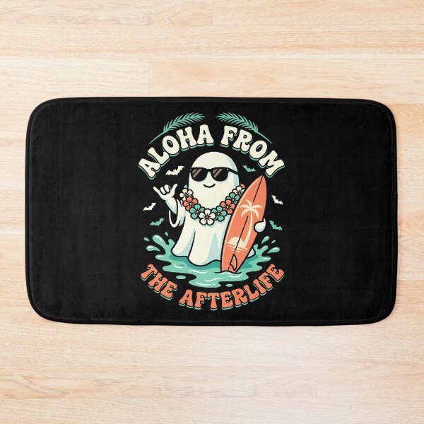 Item preview, Aloha From The Afterlife Funny Ghost Surf Summerween designed and sold by AAlyeldin.