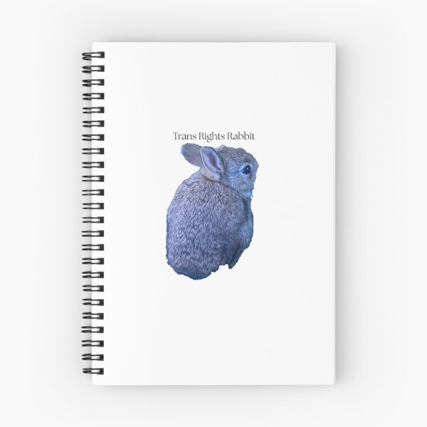 Item preview, Trans Rights Rabbit designed and sold by ForestedDesigns.