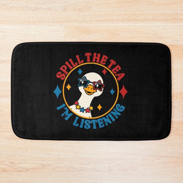 Item preview, Spill The Tea I'm Listening - Funny Sassy Retro Goose designed and sold by the-Z3nith.
