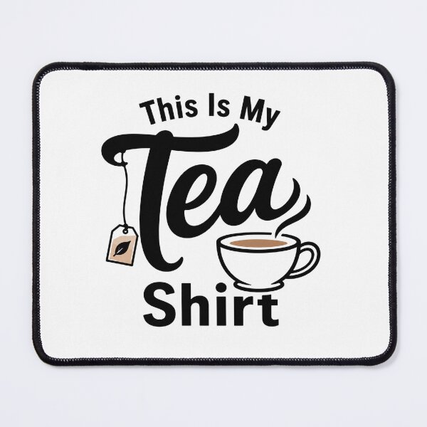 Item preview, This Is My Tea Shirt - Funny Tea Lover Typography T-Shirt with Minimal Tea Cup designed and sold by Verycutethings.