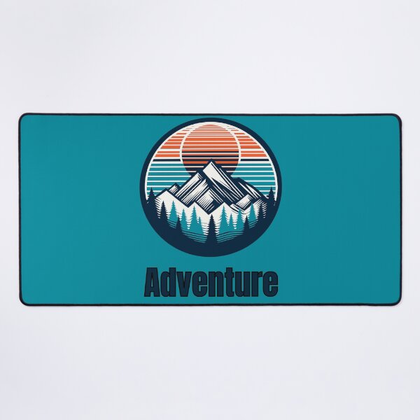 Item preview, Vintage Adventure Mountain Logo | Retro Outdoor Camping Hiking Design designed and sold by Timber-Trail.