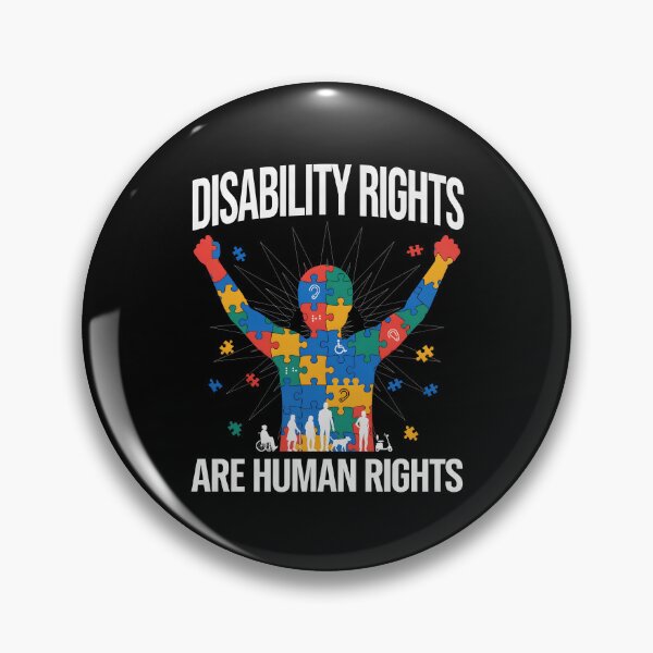 Item preview, Disability Rights Are Human Rights Meaningful Equality Support designed and sold by Redgiant87x.