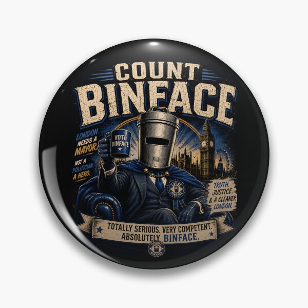 Item preview, Count Binface designed and sold by BlockyBeasts.
