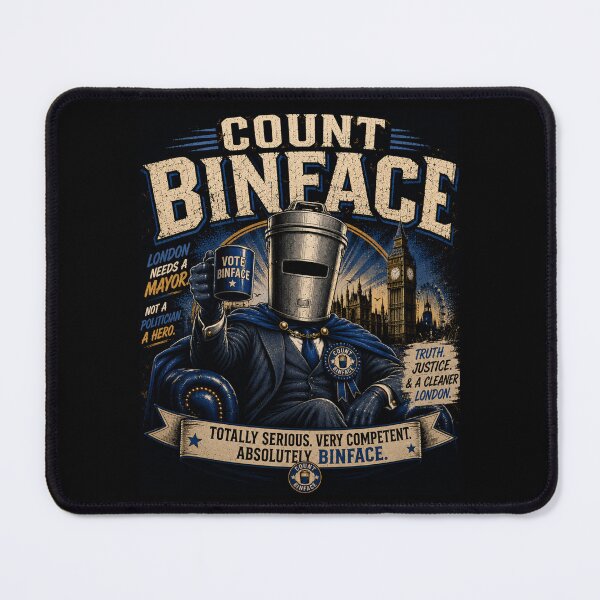 Item preview, Count Binface designed and sold by BlockyBeasts.
