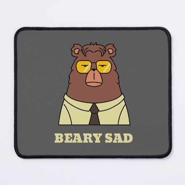 Item preview, Beary Sad T-Shirt | Funny Sunglasses Bear Graphic Tee  designed and sold by ORZAVA.