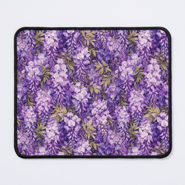 Artikelvorschau, Wisteria Maximalist Dense No Background Seamless Pattern entworfen und verkauft von Inkworksbyshery.