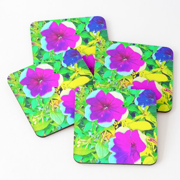 Item preview, Impressionist Magenta Petunia Flower Summer Garden Digital Painting designed and sold by BalkanBloom.