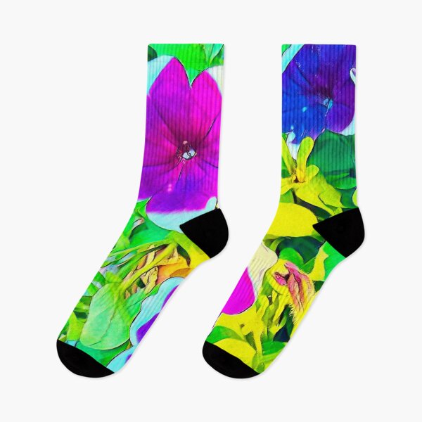 Item preview, Impressionist Magenta Petunia Flower Summer Garden Digital Painting designed and sold by BalkanBloom.