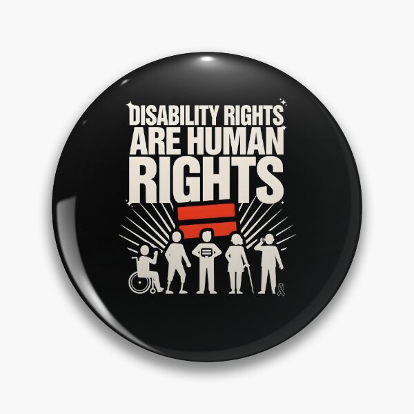 Item preview, Disability Rights Are Human Rights Human Rights Equality Statement designed and sold by Redgiant87x.