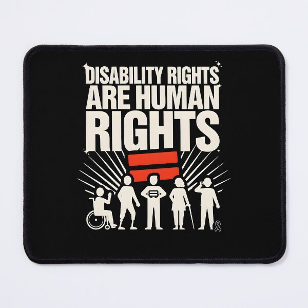 Item preview, Disability Rights Are Human Rights Human Rights Equality Statement designed and sold by Redgiant87x.