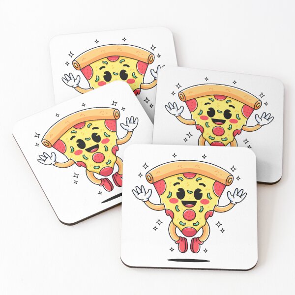Item preview, Cute Vintage Cartoon Pizza Slice designed and sold by RiderSpoon.