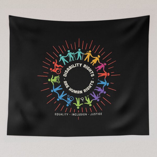 Item preview, Disability Rights Are Human Rights Inclusive Social Justice designed and sold by Redgiant87x.