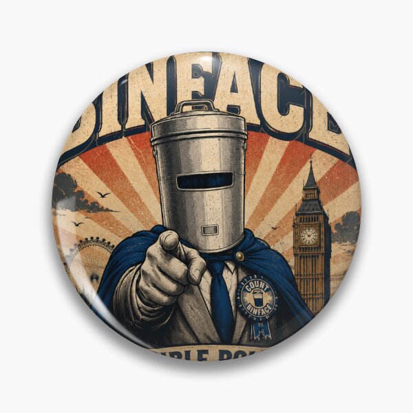 Item preview, Count Binface designed and sold by BlockyBeasts.