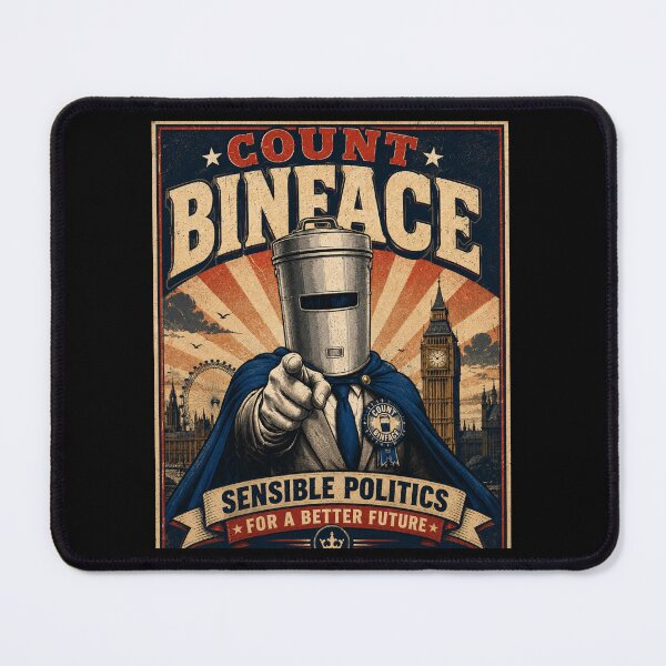 Item preview, Count Binface designed and sold by BlockyBeasts.