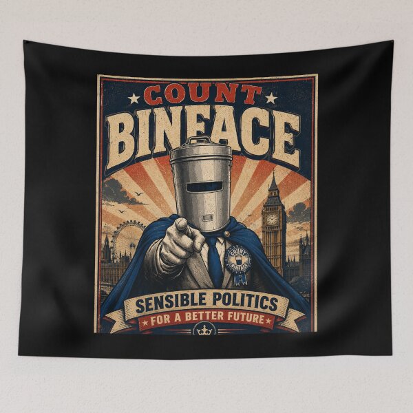 Item preview, Count Binface designed and sold by BlockyBeasts.