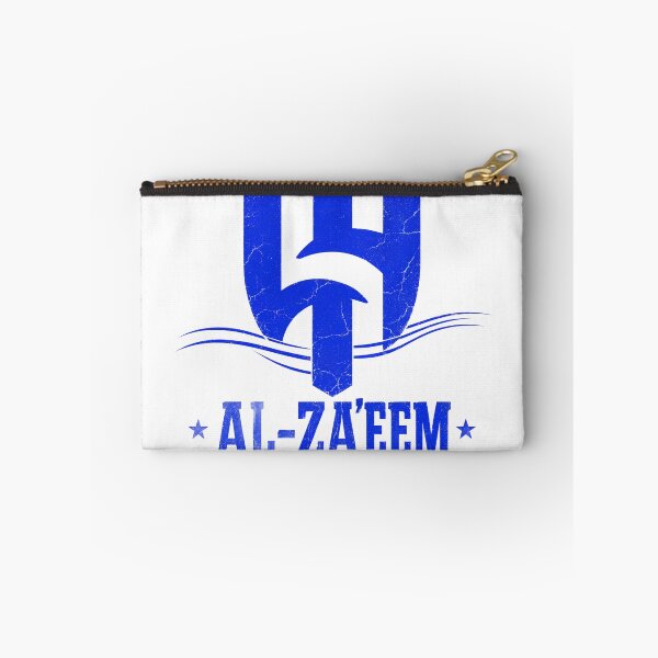 Item preview, Vintage Al-Za'eem Royal Blue Football Chants Retro Art designed and sold by osamawaleed1997.