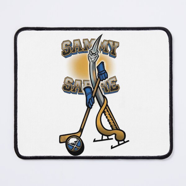 Item preview, Retro Sammy Sabre - Vintage Buffalo Hockey Mascot designed and sold by Thogan0416.
