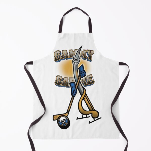 Item preview, Retro Sammy Sabre - Vintage Buffalo Hockey Mascot designed and sold by Thogan0416.