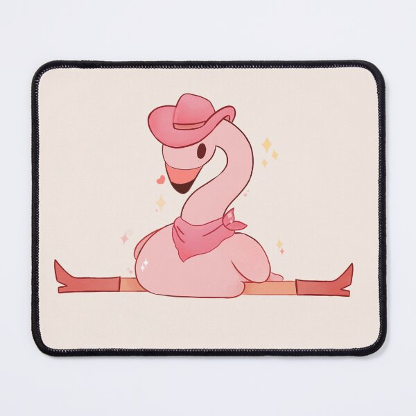 Item preview, Pink flamingo cowboy designed and sold by Fluffyvenly ✨.
