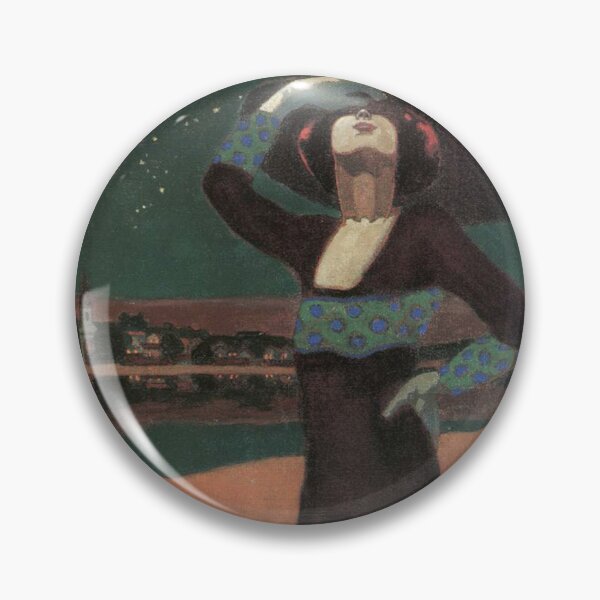 Item preview, Géza Faragó Woman with cat designed and sold by Vintage Designs +.