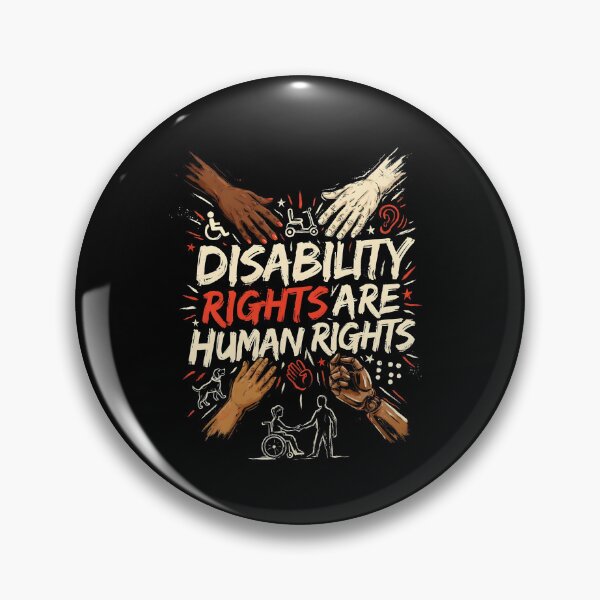 Item preview, Disability Rights Are Human Rights Equality Awareness designed and sold by Redgiant87x.