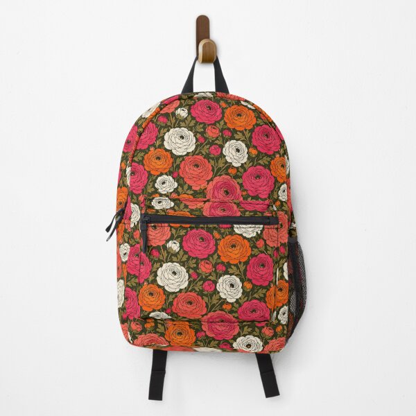 Item preview, Ranunculus Bold Flat Graphic Mod Seamless Pattern designed and sold by Inkworksbyshery.