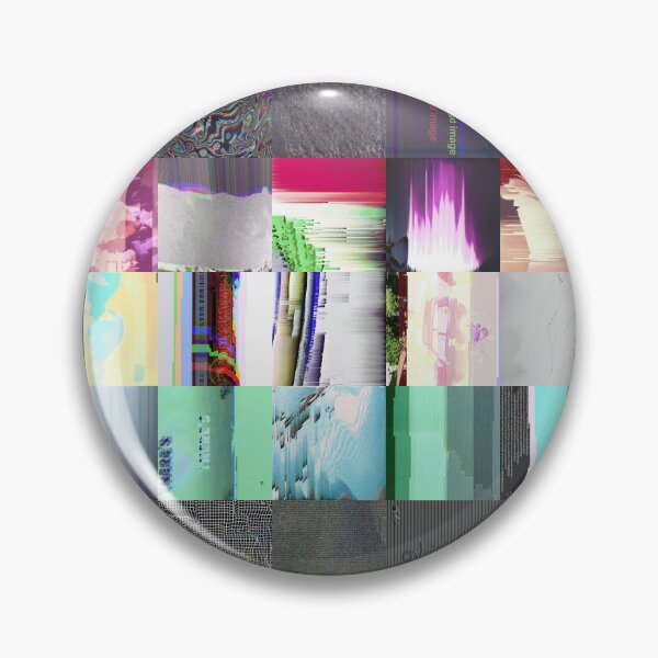 Item preview, Failure to Load Dark Glitch Art Abstract Grid Synthwave Aesthetic Design designed and sold by Terry Bain.