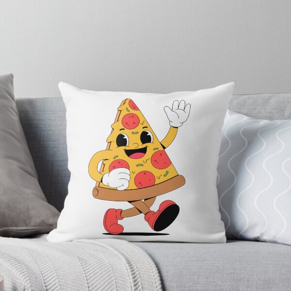 Item preview, Cute Walking Pizza Slice Mascot designed and sold by RiderSpoon.