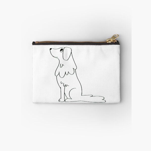 Item preview, Simple Sit – Minimalist Line Drawing Dog Illustration Design designed and sold by BuckaBaby.