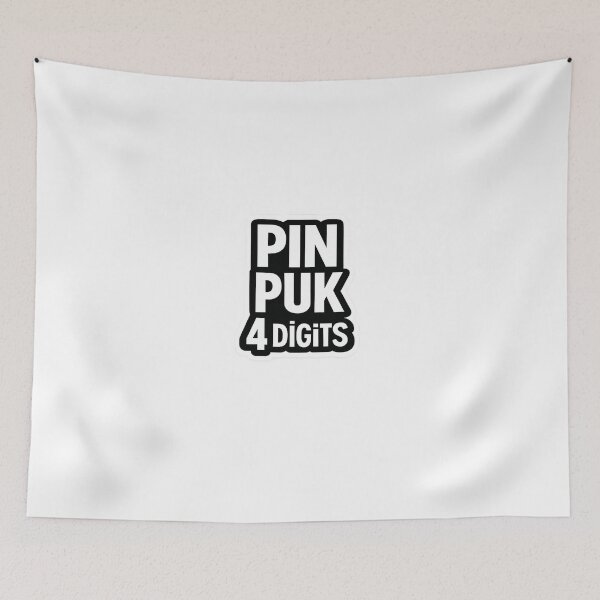 Item preview, Digital world ,Pin Puk in black and white  designed and sold by wallartofmio.