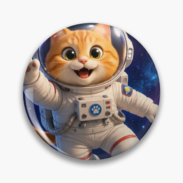Item preview, cat in space designed and sold by JMAVILA ART.