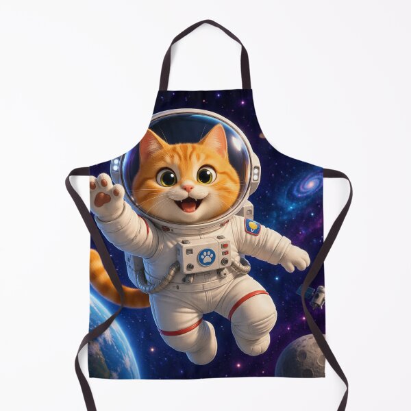 Item preview, cat in space designed and sold by JMAVILA ART.