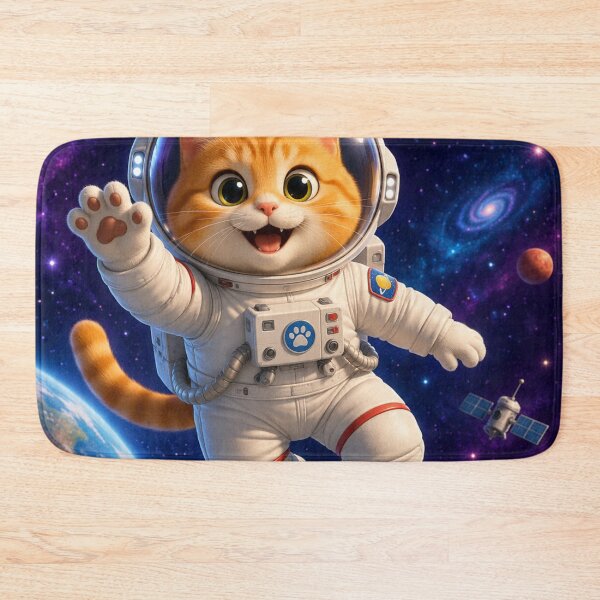 Item preview, cat in space designed and sold by JMAVILA ART.