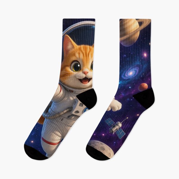 Item preview, cat in space designed and sold by JMAVILA ART.