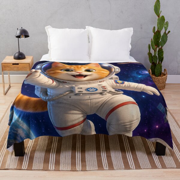 Item preview, cat in space designed and sold by JMAVILA ART.