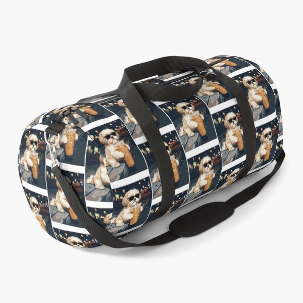 Item preview, Cool Dog Sunglasses Iced Coffee Night Vibes designed and sold by SiarheiYur.