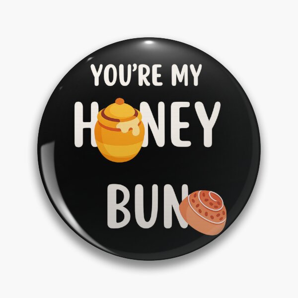 Item preview, You're My Honey Bun | Cute Bee & Baking Pun | Sweet Love Valentine's Design designed and sold by Genius Geek.