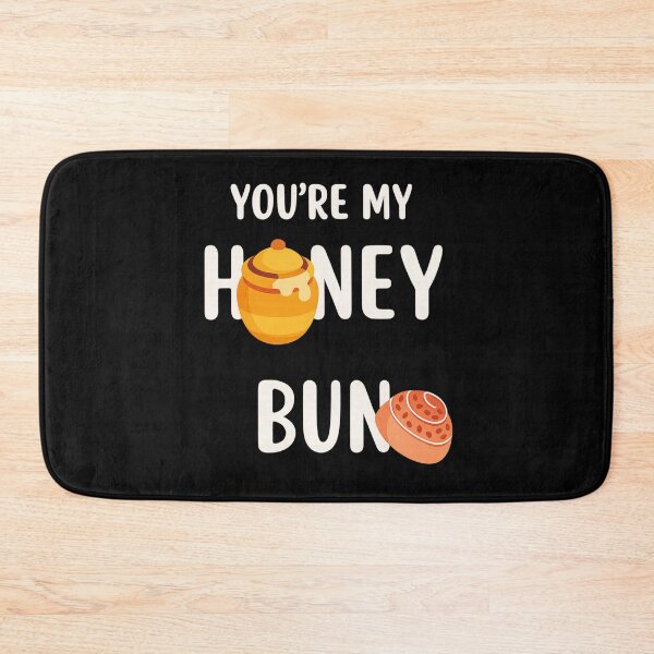 Item preview, You're My Honey Bun | Cute Bee & Baking Pun | Sweet Love Valentine's Design designed and sold by Genius Geek.