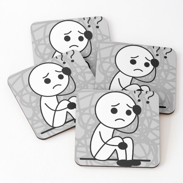 Item preview, Deep Thoughts in a Chaotic Mind Illustration designed and sold by DodoCraft3.