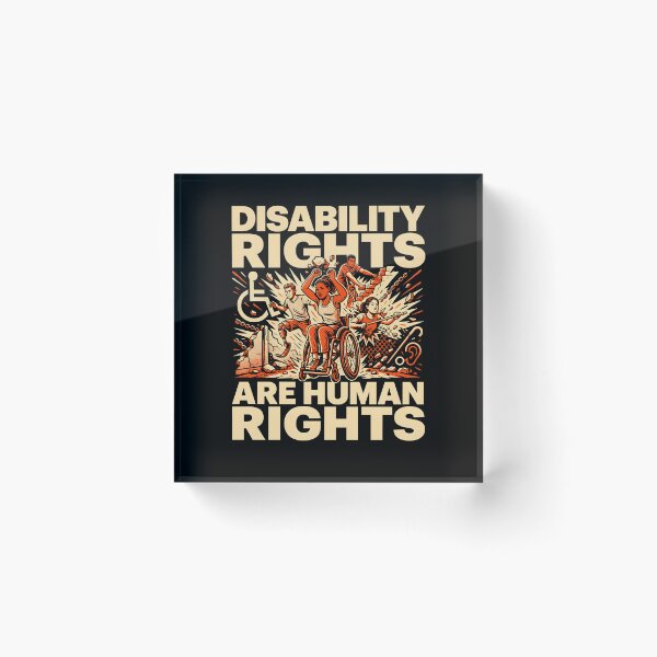 Item preview, Disability Rights Are Human Rights Equality Inclusion Social Justice designed and sold by Redgiant87x.