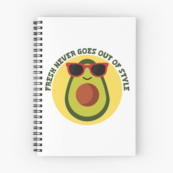 Item preview, Fresh Never Goes Out of Style Cute Avocado in Red Sunglasses designed and sold by Hallowed Artistry.