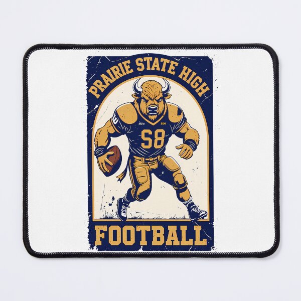 Item preview, Retro Bison Buffalo Sports Mascot Graphic designed and sold by Structure-Blue.