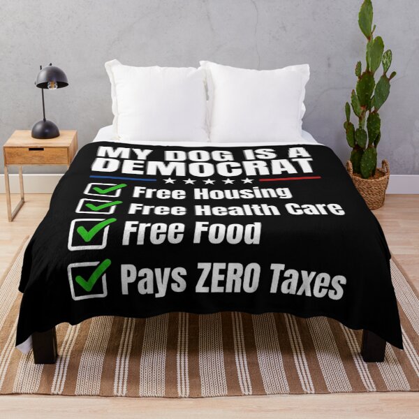 Item preview, My Dog Is A Democrat Funny Political Humor designed and sold by SiarheiYur.