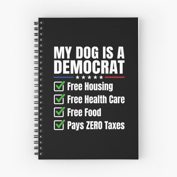 Item preview, My Dog Is A Democrat Funny Political Humor designed and sold by SiarheiYur.