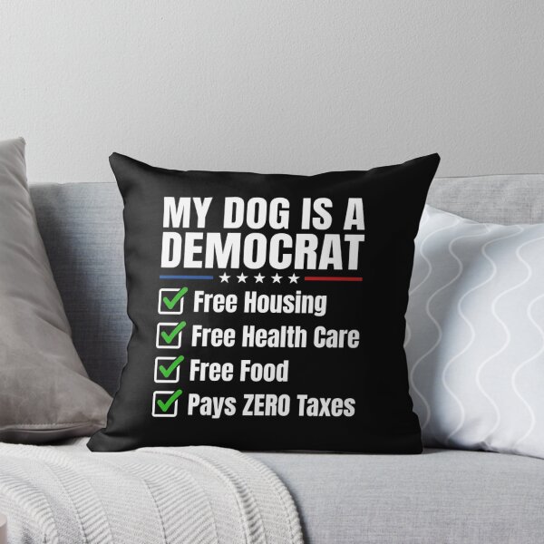 Item preview, My Dog Is A Democrat Funny Political Humor designed and sold by SiarheiYur.
