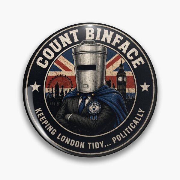 Item preview, Count Binface designed and sold by BlockyBeasts.